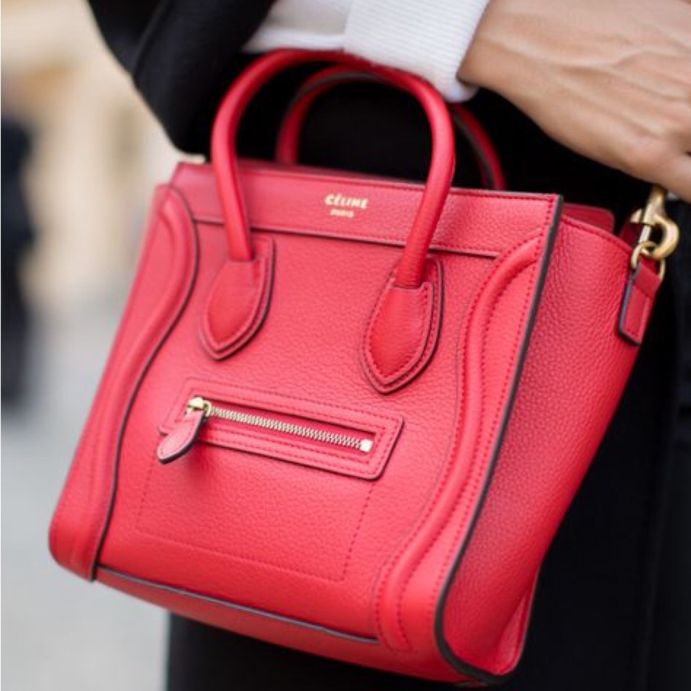 Celine Nano Luggage Crossbody Bag